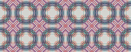 Portuguese Decorative Tiles. Geo Geometric Carpet. Portuguese Decorative Tiles Background. Islamic Graphic Textile. Gouache Mandala Geo Texture. Stripeの写真素材