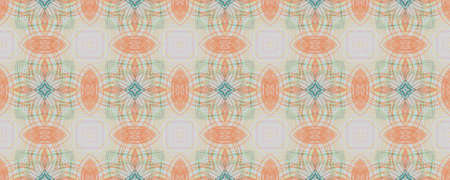Portuguese Decorative Tiles. Ethnic Square Motif. Portuguese Decorative Tiles Background. Moroccan Graphic Backdrop. Acrylic Square Batik Wall. Drawnの写真素材