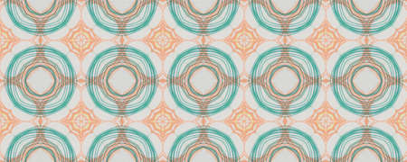 Background Hand Drawn Geometrical Pattern. Line Petal Vintage Ornate. Hand Drawn Geometrical Pattern. Geometric Kilim Italy Banner. Sketch Summer Squareの写真素材