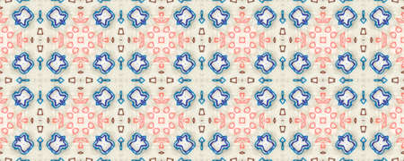 Portuguese Decorative Tiles. Boho Patchwork Textile. Portuguese Decorative Tiles Background. Muslim Banner. Embroidery Design. Batik Sicilian Illustration.の写真素材