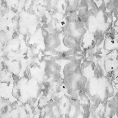 Hand Drawn Metallic Paint. Marble Dyed Texture. Tye Dye Ink Texture. Monochrome Dyed Texture. Hand Drawn Marble Background.の写真素材