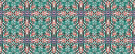 Portuguese Decorative Tiles. Ikat Arabesque Illustration. Portuguese Decorative Tiles Background. Rome Sketch Surface. Highlighter Embroidery Batik Motif. Drawnの写真素材