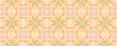 Portuguese Decorative Tiles. Azulejo Summer Warm Banner. Portuguese Decorative Tiles Background. Mediterranean Chevron Decor. Aztec Sunlight Purple Pattern. Caramelの写真素材