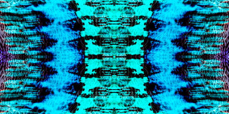 Gypsy Silk Surface. Decoration On Black Background. Fantastic Abstract Background. Multicolor Ethnic Picture. Organic Indian Texture. Silk Pattern.の写真素材