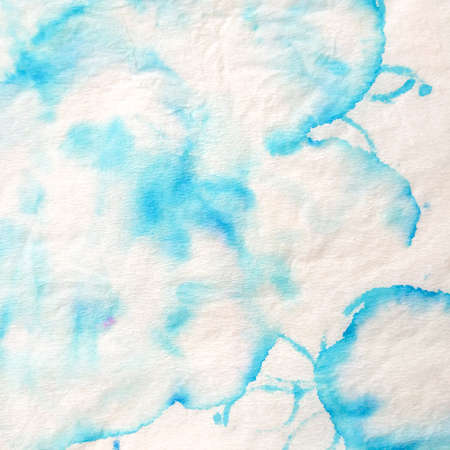 Splash Shibori Fabric. Indian Ikat. Watercolor Artistic Ornament. Dye Background Print. Tie Dye Canvas. Vivid Vintage Art. Dyed Pattern.の写真素材