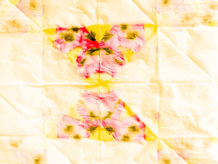 Watercolor Batik Repeat. Organic Vivid Tie Dye Canvas. Watercolor Batik Repeat Print. Shibori Ivory Ancient Artwork. Splash Gold Structure Pattern.の写真素材