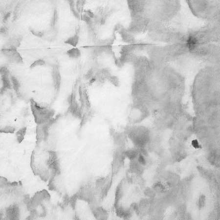 Dyed Vintage Pattern. Monochrome Watercolor Textile. Old Metallic Pattern. Black And White Tye Dye Wall. Ethnic Black And White Textile.の写真素材