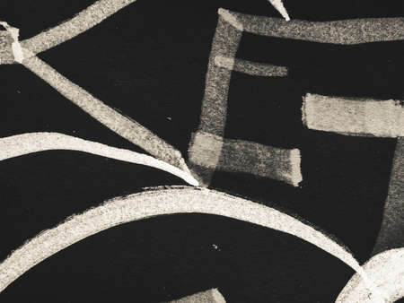 Marker Grunge Decoration. Simple Pen Canvas. Background Hand Drawn. Graphic Surface Texture Pattern Background. Freehand Surface Simple Pattern.の写真素材