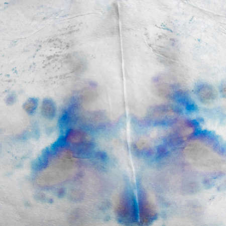 Lilac Ethnic Marble Background. White Old Gray Wall. Ink Old Background. Dyed Winter Paint. Blue White Ethnic Wall.の写真素材