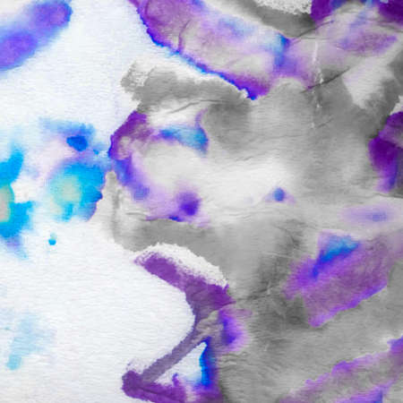 Gray Old Vintage Background. Vintage Tye Dye Blue Background. Purple Tye Dye Paint. Dirty Art Marble Pattern. Indigo Metallic Ethnic Background.の写真素材