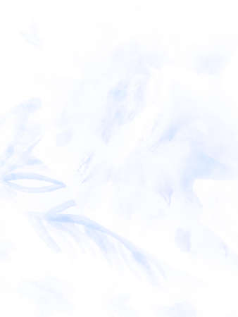 Ice Crystal Snowflake. Snowy Indigo Design. December Marble Banner. Frozen Canvas. Cute Winter Illustration. Grunge Ornament. December Surfaceの写真素材