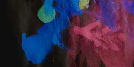 Triangular Design Elements. Chalkboard Children Oil Art. Triangular Design Elements Background. Simple Futuristic Asphalt Banner. Child Happiness Blackの写真素材