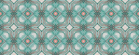 Portuguese Decorative Tiles. Boho Square Design. Portuguese Decorative Tiles Background. Portuguese Hand Ornate. Oil Symmetry Chevron Textile. Lineの写真素材