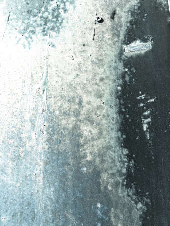 Zinc Metal Texture. Iron Aged Denim Blanket. Scratched Sea Wall. Background Zinc Metal Texture. Jeans Patina Poster. Grungy Iron Print. Corrodedの写真素材