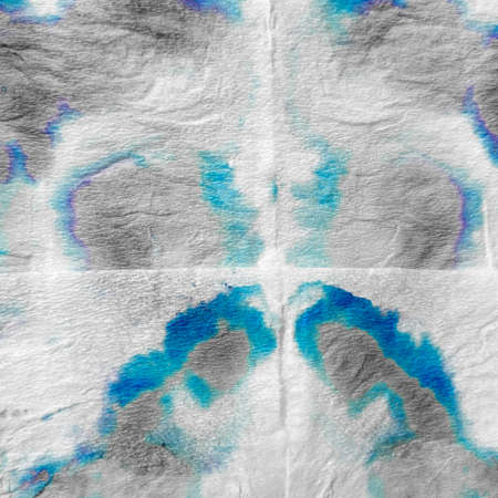 Ink Grunge Metallic Wall. White Hand Drawn Indigo Pattern. Sky Tye Dye Textile. Old Vintage Background. Sky Marble Dirty Art Background.の写真素材