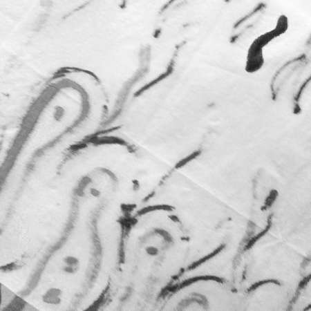 Old Halftone Background. Metallic Ethnic Pattern. Hand Drawn Halftone Texture. Gray Old Texture. Tye Dye Black And White Textile.の写真素材