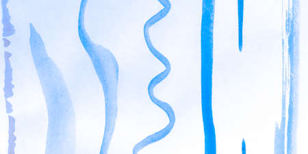 Distress Line Pattern. Stroke Marine Linear Fabric. Background Distress Line Pattern. Ripple Baby Graphic Ornament. Indigo Child Geometric Painting. Sky Highlight.の写真素材