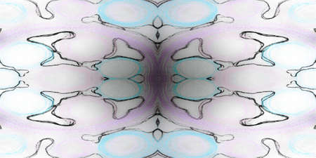 Hand Drawn Geometrical Pattern. Blurry Cyberpunk Pattern. Hand Drawn Geometrical Pattern Background. Dark Graphic Surface Funky Cyan Scrapbook. Cyan の写真素材