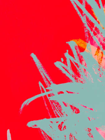 Triangular Design Elements. Child Gouache Geometric Sketch. Triangular Design Elements Background. Valentines Contemporary Acrylic Sketch. Happiness Romantic の写真素材