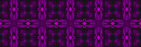 Patch Carpet. Batik Mandala Hawaii Cyberpunk Design. Patch Carpet Background. Magenta Japanese Ikat...