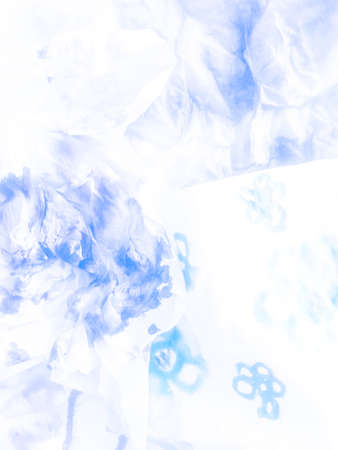 Ice Crystal Snowflake. Frozen Marble Textile. New Year Clouds Paper. Cold Motif. Hand Drawn Festive Motif. Fantasy Art. New Year Ornament.の写真素材