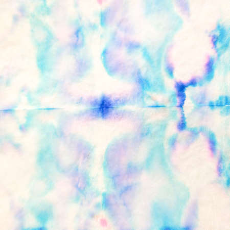 Paintbrush Tie-dye Texture. Indian Ikat. Aquarelle Creative Design. Dye Background Print. Tie Dye Illustration. Alcohol Ink Trendy Texture. Tie-dye Texture.の写真素材