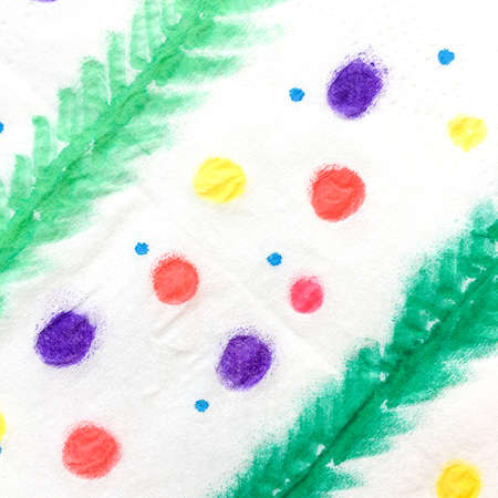 Snow Christmas Pattern. Watercolor Ornament. Winter Balls Background. Hand Drawn Print. Christmas Decoration. Festive Art. Scandinavian Fabric.の写真素材