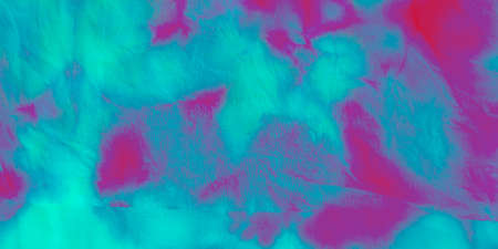 Glossy Violet Background. Hipster Mint Texture. Glossy Violet Background Background. Brushstroke Blurry Orange Paint. Ocean Dreamy Artwork.の写真素材
