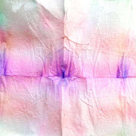 Paintbrush Watercolor Artwork. Indian Ikat. Ethnic Rainbow Artwork. Dye Background Print. Kilim Ornament. Vivid Multicolor Art. Ink Fabric.の写真素材