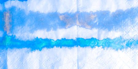 Distress Line Pattern. Stripe Sky Linear Artwork. Background Distress Line Pattern. Repeat Shape Wavy Sketch. Blue Children Geometric Pattern. Ocean Paintbrush.の写真素材