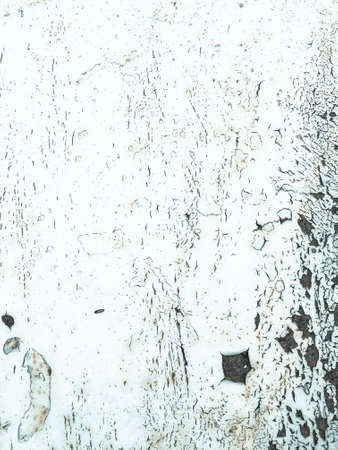 Zinc Metal Texture. Rusty Vintage Clouds Paintings. Aged Sea Card. Background Zinc Metal Texture. White Rust Blanket. Distressed Corroded Drawing. Ironの写真素材