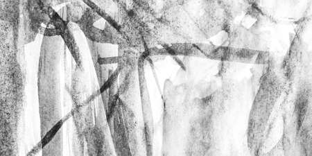 Triangular Design Elements Background. Babyish Marble Gouache Poster. Triangular Design Elements. Marble Texture. Chalk Geometric Painting. Brushstrokeの写真素材
