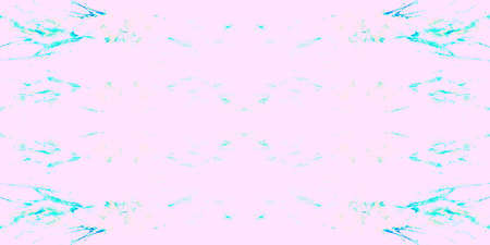 Seamless Pattern Textile Kaleidoscope. Tie-dye Sky Blue Design. Seamless Textile Kaleidoscope...