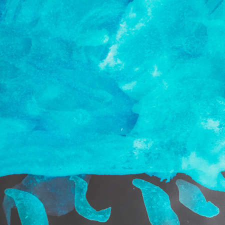 Triangular Design Elements. Baby Chalk Oil Card. Triangular Design Elements Background. Texture Paint. Aquarelle Futuristic Painting. Brushstroke Greyの写真素材