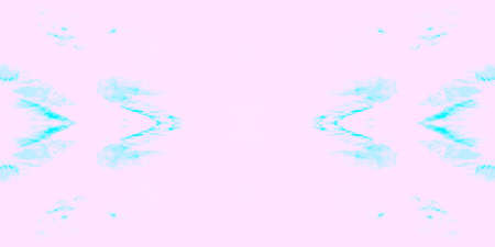 Seamless Pattern Textile Kaleidoscope. Ink Subtle Vivid Decoration. Seamless Textile Kaleidoscope Pattern. Mint Wave Zigzag Design. Pink Fresh Aztec Fabric.の写真素材