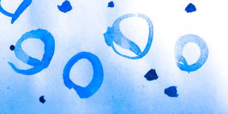 Circles. Sphere Ocean Cute Marker Wallpaper. Graphic Underline Elegant. Holiday Repeat Texture. Background Circles. Indigo Drawn. Indigo.の写真素材