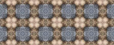 Dark Sea Fiber Blanket. Rhombus Melange Surface. Marble Grey Rhombus Carpet Mint