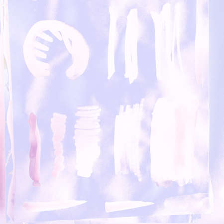Paint Stroke Set. Hand Violet Pattern. Background Paint Stroke Set. Line Pink Ink Sketch. Acrylic Splash Pink. Simple Pink Inkの写真素材