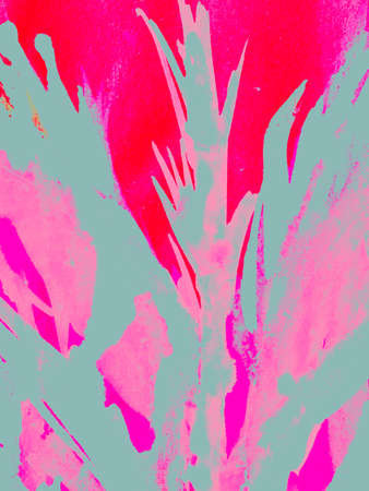 Triangular Design Elements. Baby Watercolor Dynamic Illustration. Triangular Design Elements Background. Blood Energy Crayon Banner. Doodle Shabbyの写真素材