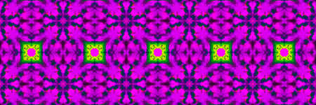 Caribbean Leaves. Chevron Modern Forest Fluorescent Texture. Caribbean Leaves Background. Magenta Marrakesh Fine Style. Cyberpunk Portugalの写真素材