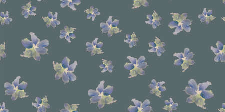 Bloom Graphic Floral Pattern Simple. Soft Abstract Texture. Sakura Dot Floral Pattern Simple. Blossom Watercolor Design. Graphic Sakura Textile Illustration. Dot Cute Design.の写真素材