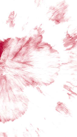 Pink Bleach Dye. Tie Spiral Fun Pattern. Effect Space Kaleidoscope Bleach Dye. Watercolor Pink Designs. Craft Bleach Dye. Color Dyed Stripe. Ink Colorful.の写真素材