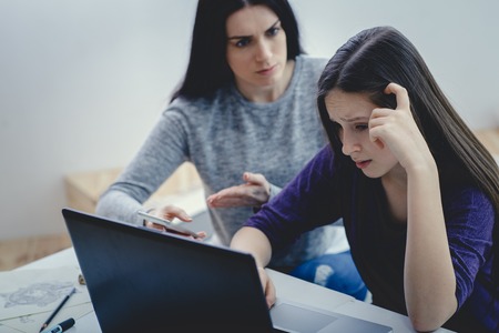 Social networks problems conceptの写真素材