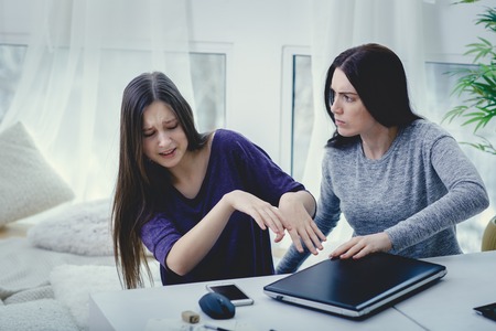 Social networks problems conceptの写真素材