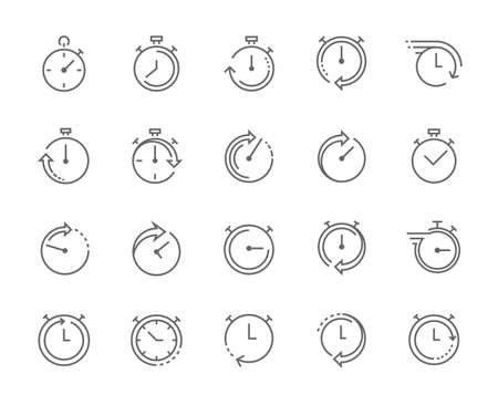 Stop watch symbol, fast time icon, express and urgent services.のイラスト素材