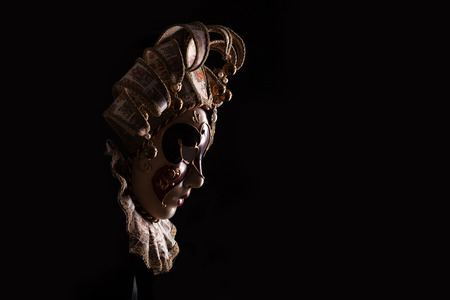 on a black background, lit with studio lighting.の写真素材