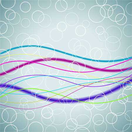 Colorful lines, vector backgroundのイラスト素材