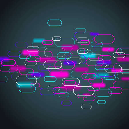 Abstract background made of colorful elements, vector illustrationのイラスト素材