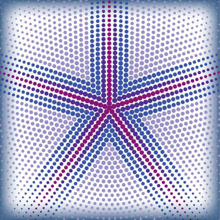 Abstract background made of dotted patternのイラスト素材