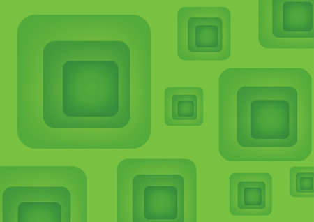 Abstract background made of green square patternのイラスト素材
